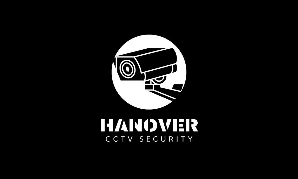Modern and bold visual identity designed for a security and CCTV surveillance company.